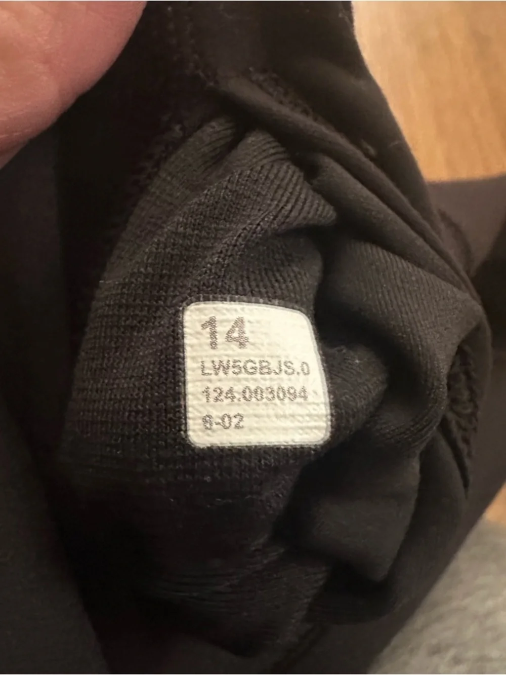 Lululemon Black High-Waist Active Leggings size 14 sports running yoga